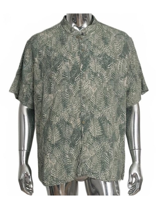 Eddie Bauer Other - Eddie Bauer Men's 3XL Button-Up Shirt with Leaf Print